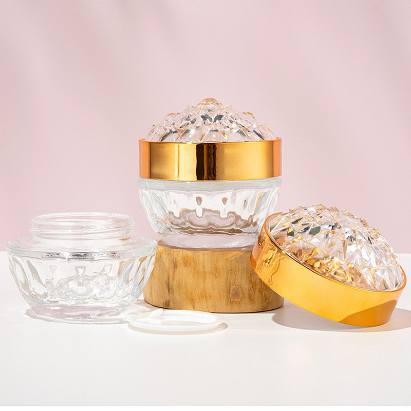 กระปุกครีมแก้วหรูหรา 50 กรัม พ - Luxury Skincare Samples บทวิจารณ์และราคา