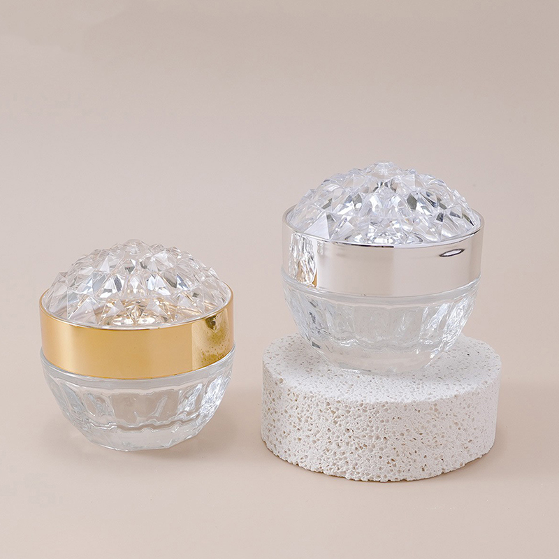 กระปุกครีมแก้วหรูหรา 50 กรัม พ - Luxury Skincare Samples บทวิจารณ์และราคา