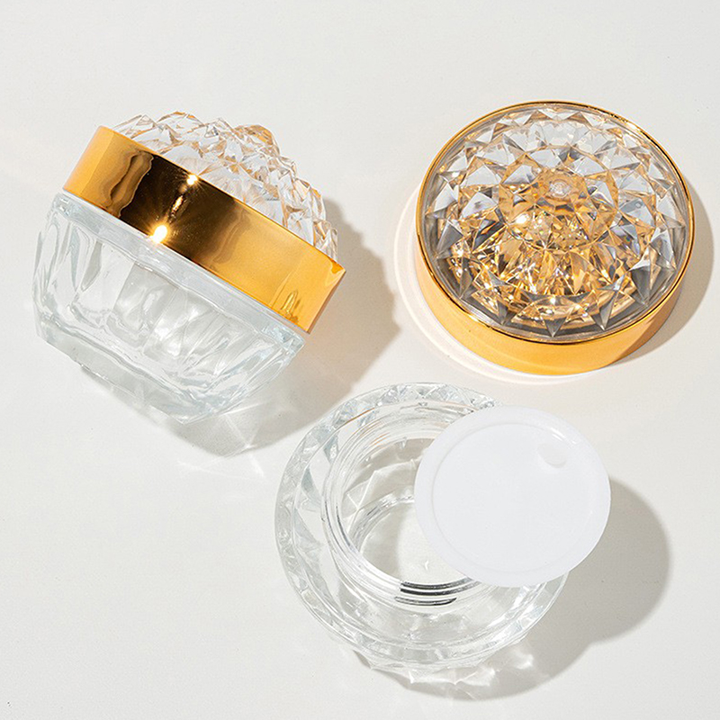 กระปุกครีมแก้วหรูหรา 50 กรัม พ - Luxury Skincare Samples บทวิจารณ์และราคา