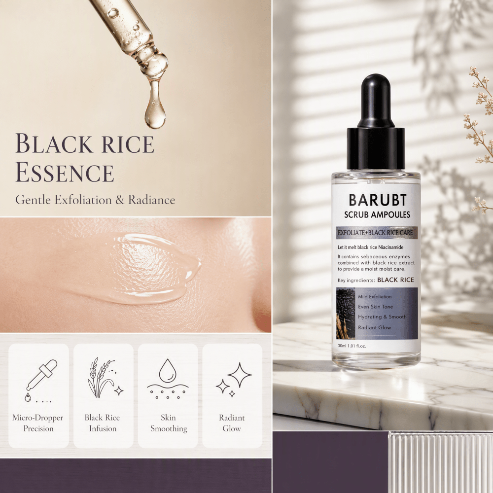แอมพูลข้าวสีดำผลัดเซลล์ผิว 80  - Luxury Skincare Gifts บทวิจารณ์และราคา