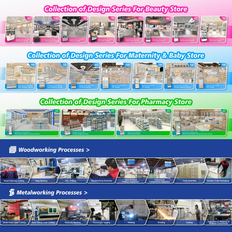 ตู้โชว์เครื่องสำอางสุดหรูแบบกำ - Luxury Skincare Retailers บทวิจารณ์และราคา