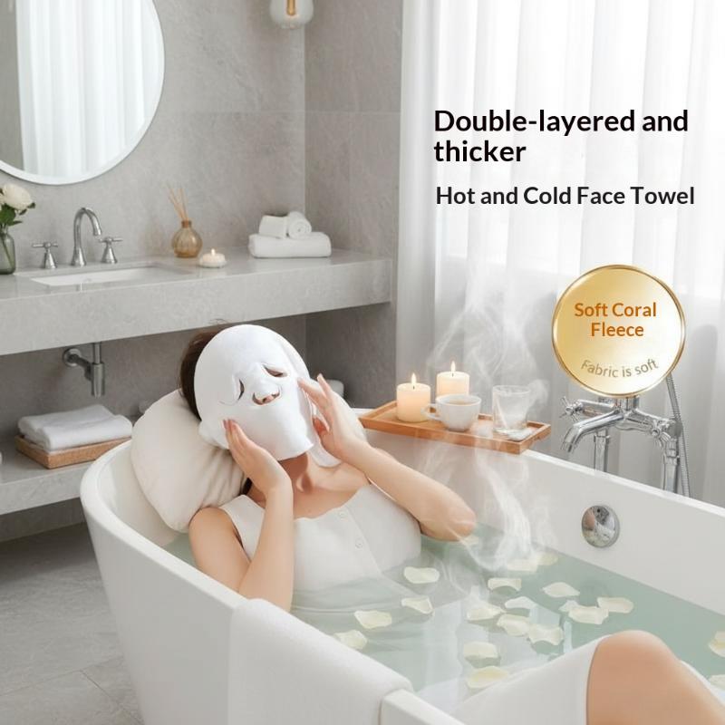 ผ้าขนหนูประคบร้อนเย็นแบบใช้ซ้ำ - Luxury Skincare Gifts บทวิจารณ์และราคา