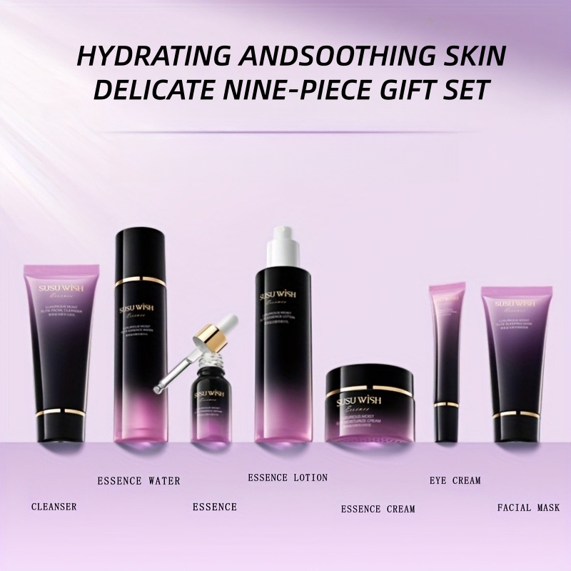 ชุดเอสเซนส์บำรุงผิว 9 ชิ้น หรู - Luxury Skincare Gifts บทวิจารณ์และราคา