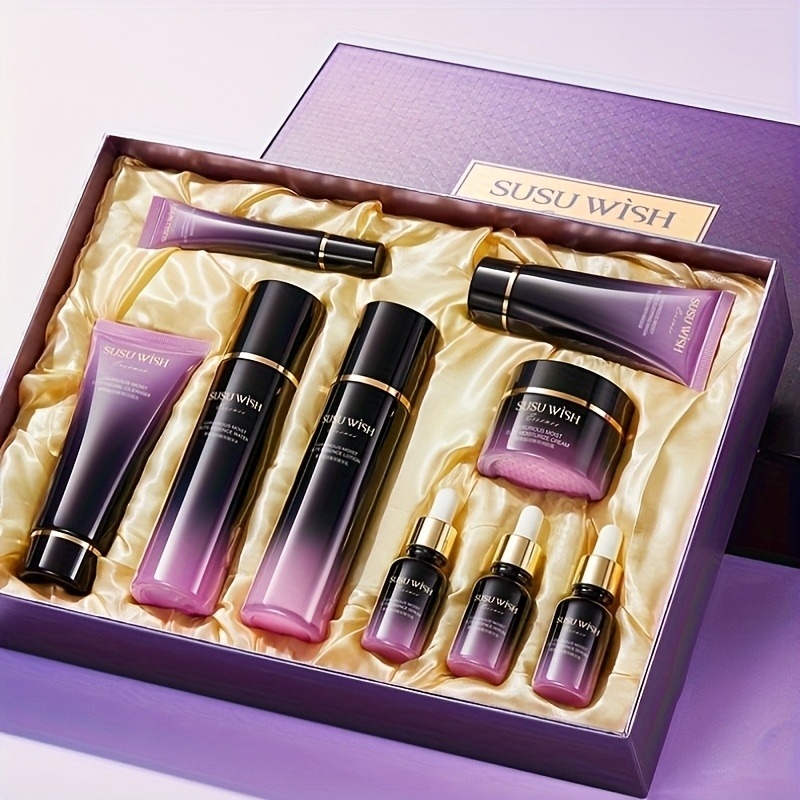 ชุดเอสเซนส์บำรุงผิว 9 ชิ้น หรู - Luxury Skincare Gifts บทวิจารณ์และราคา