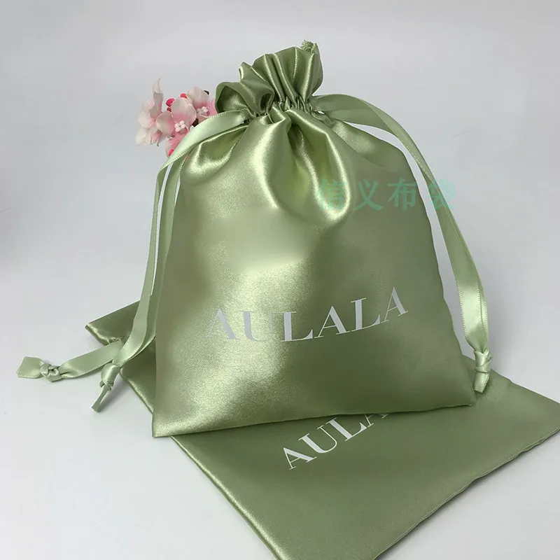 ถุงผ้าซาตินพิมพ์โลโก้ตามสั่ง ส - Luxury Skincare Samples บทวิจารณ์และราคา
