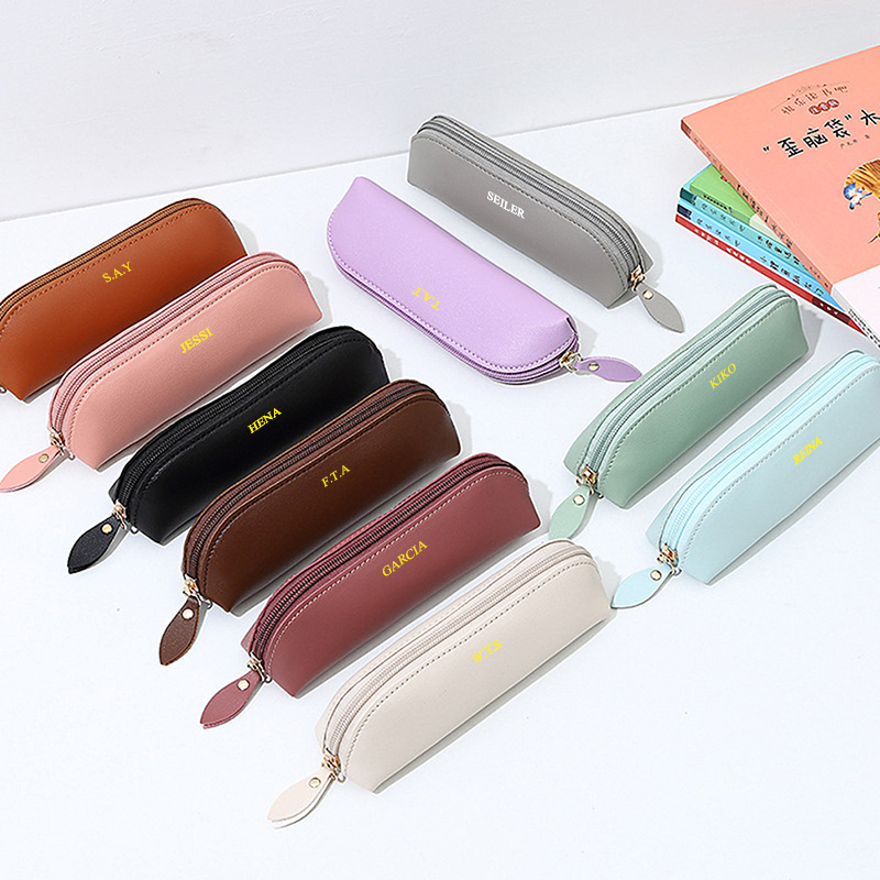 กระเป๋าใส่ปากกาหนัง PU แฟชั่น  - Luxury Skincare Samples บทวิจารณ์และราคา