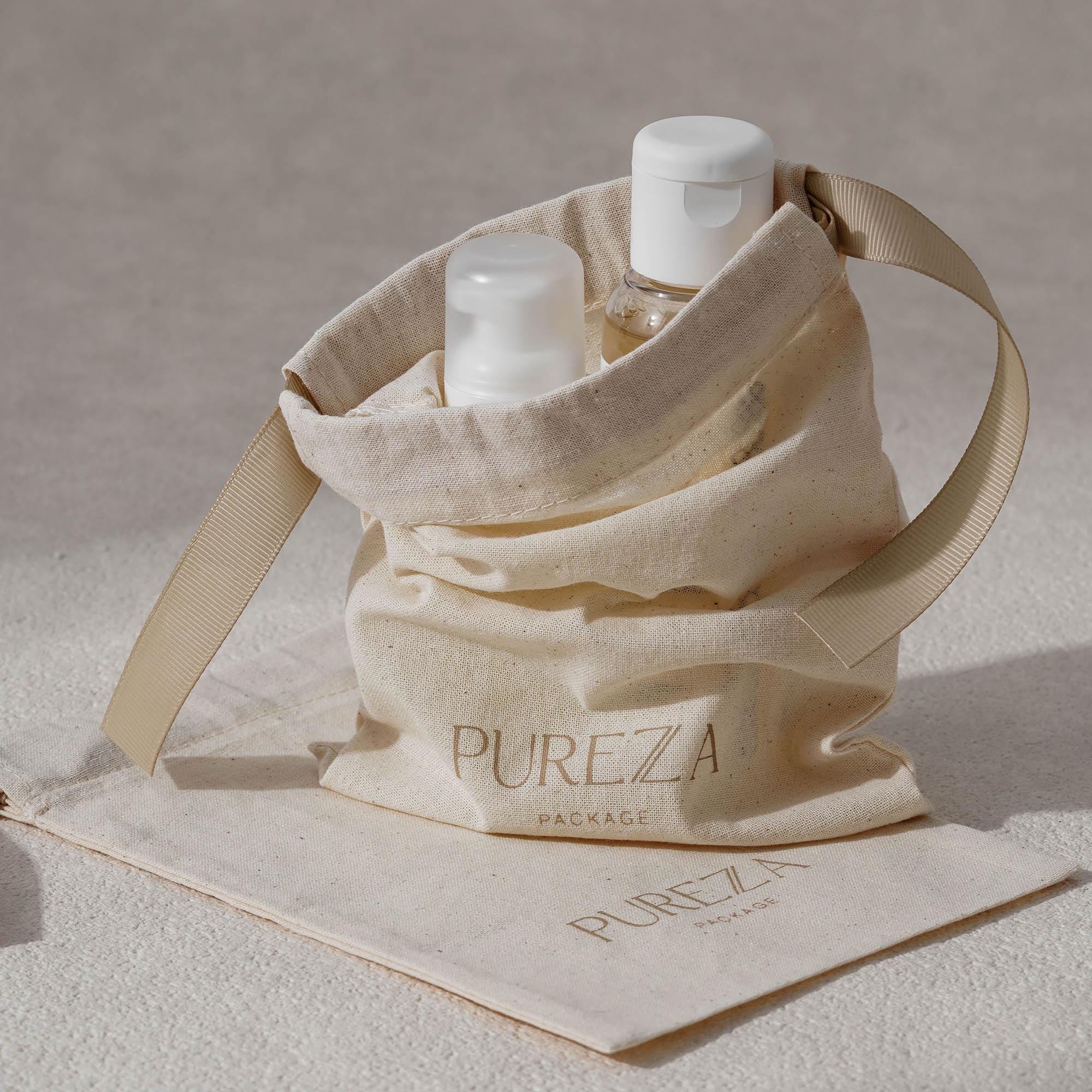 ถุงผ้าฝ้ายธรรมชาติแบบปรับแต่งไ - Luxury Skincare Gifts บทวิจารณ์และราคา
